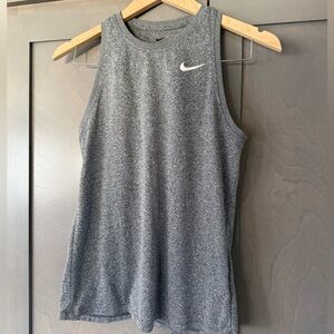 Nike Heather Gray Athletic Tank